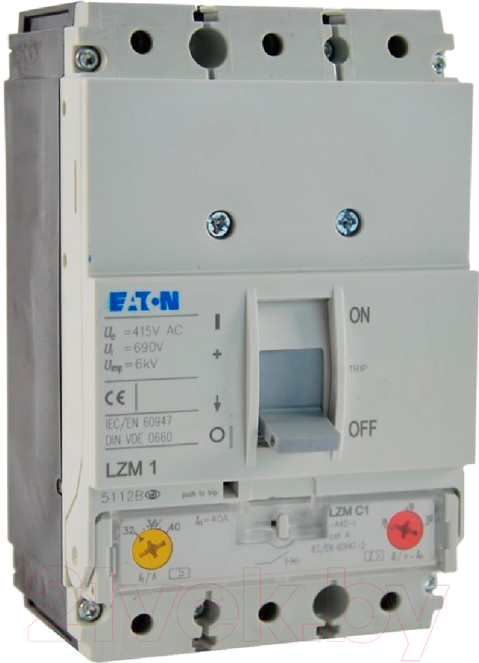 Выключатель автоматический Eaton LZMC1-A25-I 25А 350А 3P 36кА / 111889