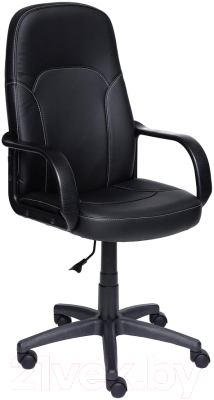 Кресло офисное Tetchair Parma кожзам (черный)