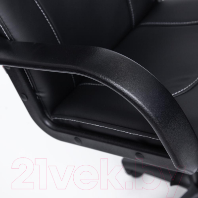 Кресло офисное Tetchair Parma кожзам (черный)