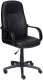 Кресло офисное Tetchair Parma кожзам (черный) - 