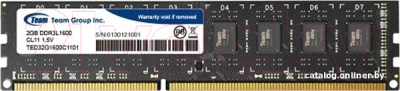 Оперативная память DDR3 Team Elite TED3L8G1600C1101