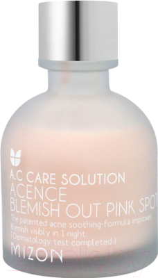 Сыворотка для лица Mizon Acence Blemish Out Pink Spot ночная для лечения акне и воспален. (30мл)