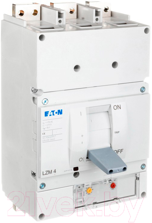 Выключатель автоматический Eaton LZMN4-AE1250-I 1250А 15000А 3P 50кА / 111980