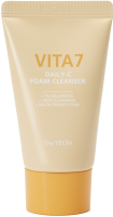 Пенка для умывания The Yeon Vita7 Daily-C Foam Cleanser (30мл) - 