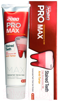 Зубная паста KeraSys Dental Clinic 2080 Pro Ma Максимальная защита (125г)
