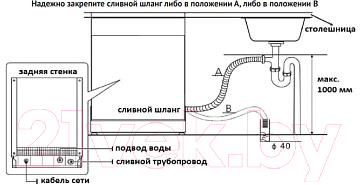 Изображение товара Посудомоечная машина Korting KDF 2015 S