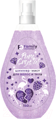 Спрей для волос Family Cosmetics Pure Crystal Шиммер-мист (150мл)