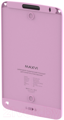 Электронный блокнот Maxvi MGT-01C (розовый)