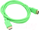 Кабель Omega HDMI-HDMI v.1.4 / OCHB41G (1.5м, зеленый) - 