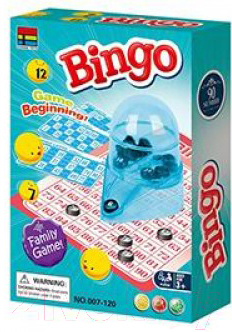 Настольная игра Kingso Toys Бинго-Лотерея / 2087627-007-120