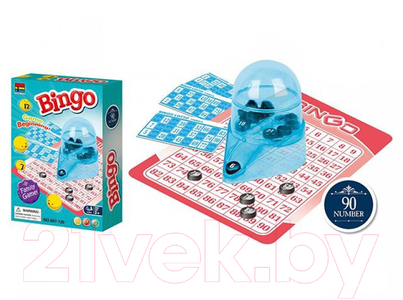 Настольная игра Kingso Toys Бинго-Лотерея / 2087627-007-120 — фото 2