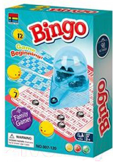Настольная игра Kingso Toys Бинго-Лотерея / 2087627-007-120
