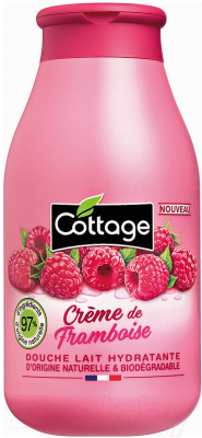 Гель для душа Cottage Raspberry Cream Moisturizing Shower Milk (250мл)