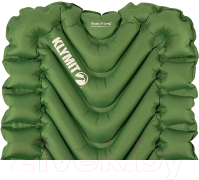 Туристический коврик Klymit Static V pad (зеленый)