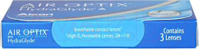 Изображение товара Комплект контактных линз Air Optix HydraGlyde Sph-0.50 R8.6 D14.2 (3шт)