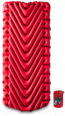 Туристический коврик Klymit Insulated Static V Luxe pad / 06LIRd02D (красный)