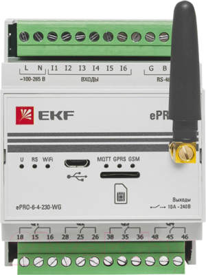 Модуль для подключения датчиков EKF PROxima ePRO 24 / ePRO-6-4-230-WG1