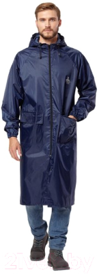 Изображение товара Дождевик Waterway ПВХ Тайфун (р.60-62/182-188, синий)