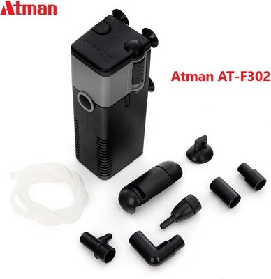 Фильтр для аквариума Atman Внутренний 450 л/ч, 6,5W до 60л / ATM-AT-F302