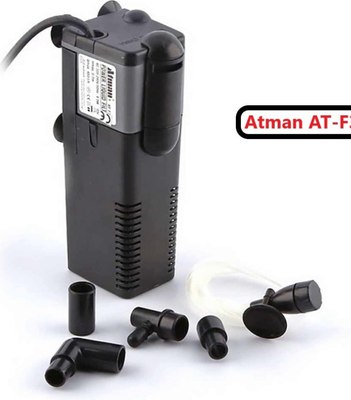 Фильтр для аквариума Atman Внутренний 450 л/ч, 6,5W до 60л / ATM-AT-F302