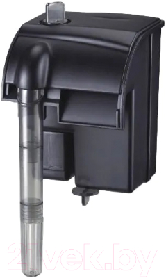 Фильтр для аквариума Atman Рюкзачный 190 л/ч, 3W до 20л / ATM-HF-0100 (черный корпус)