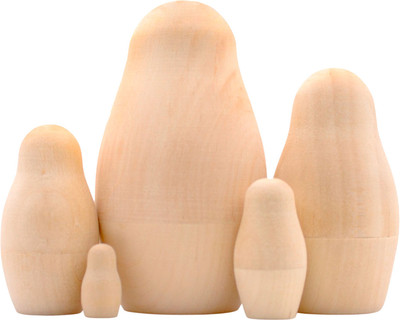 

Набор заготовок для творчества, Русская матрешка / Blank5