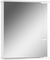 Шкаф с зеркалом для ванной Айсберг Волна 1-60 (левый) - 