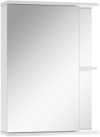 Шкаф с зеркалом для ванной Айсберг Норма 1-50 (левый) - 