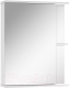 Миниатюра изображения товара Шкаф с зеркалом для ванной Айсберг Норма 1-55 (левый)