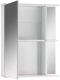 Миниатюра изображения товара Шкаф с зеркалом для ванной Айсберг Норма 1-55 (левый)