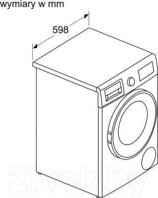 Купить Стирально-сушильная машина Bosch WNA13401PL  