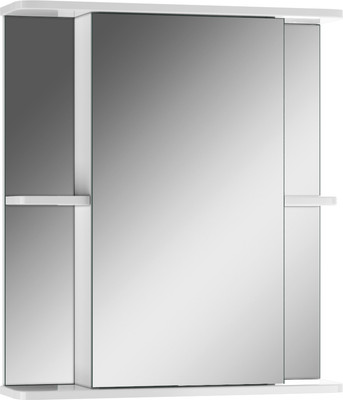 Шкаф с зеркалом для ванной Айсберг Норма 2-60 (правый) - 