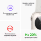 Миниатюра изображения товара Умные часы Apple Watch SE 2 GPS 40mm / MNJP3 (алюминий серебристый/белый спортивный)