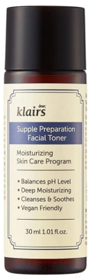 Тонер для лица Dear Klairs Supple Preparation Facial Toner (30мл)