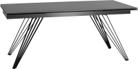 Обеденный стол Stool Group Пандора 180-280x90 / DF162T (керамика темный) - 