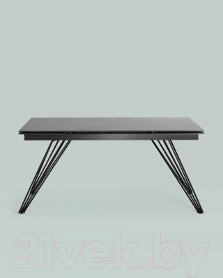 Обеденный стол Stool Group Пандора 160-240x90 / DF162T (керамика темный)