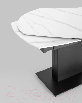 Обеденный стол Stool Group Хлоя 120-180x90 / DF120T White (керамика светлый)