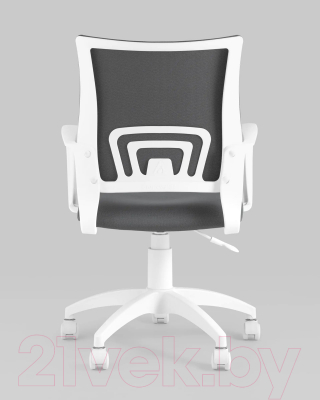 Кресло офисное TopChairs ST-Basic-W / ST-BASIC-W/26-2 (серый/белый)