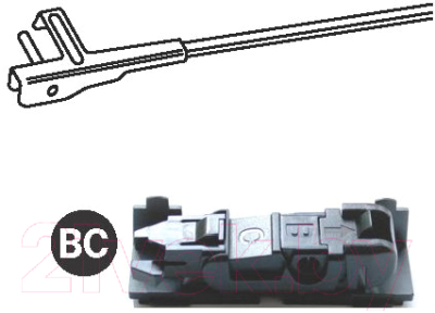 Изображение товара Щетка стеклоочистителя Trico TF500L