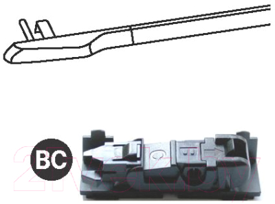 Изображение товара Щетка стеклоочистителя Trico TF500L
