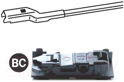 Щетка стеклоочистителя Trico TF700L