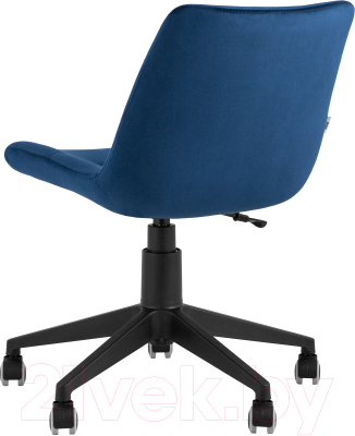 Кресло офисное Stool Group Остин / AV 226 PL-Cb (велюр синий)