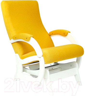 Кресло-глайдер Calviano Бастион 5 (Bahama Yellow/белый)