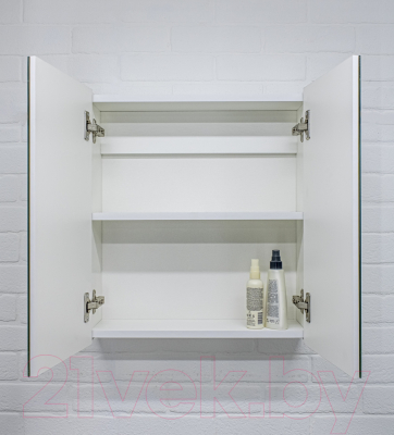 Шкаф с зеркалом для ванной Айсберг Мечта 60