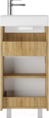 Изображение товара Тумба под умывальник Айсберг Енисей 40 Мечта без ящика (дуб сонома)