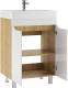 Миниатюра изображения товара Тумба под умывальник Айсберг Енисей 60 Мечта без ящика (дуб сонома)