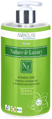 Шампунь для волос Nature & Luxury Питательный с бивалентным протеином (730мл)