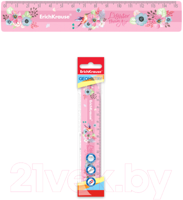 Изображение товара Линейка Erich Krause Colibri / 55475