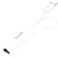 Кабель/переходник Hoco UA22 USB в RJ45 (белый) - 