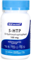 

Комплексная пищевая добавка Matwave, 5-HTP 100mg 5-гидрокситриптофан / ND-4611
